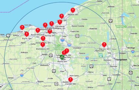 Swift Signature Solutions Mobile Service area